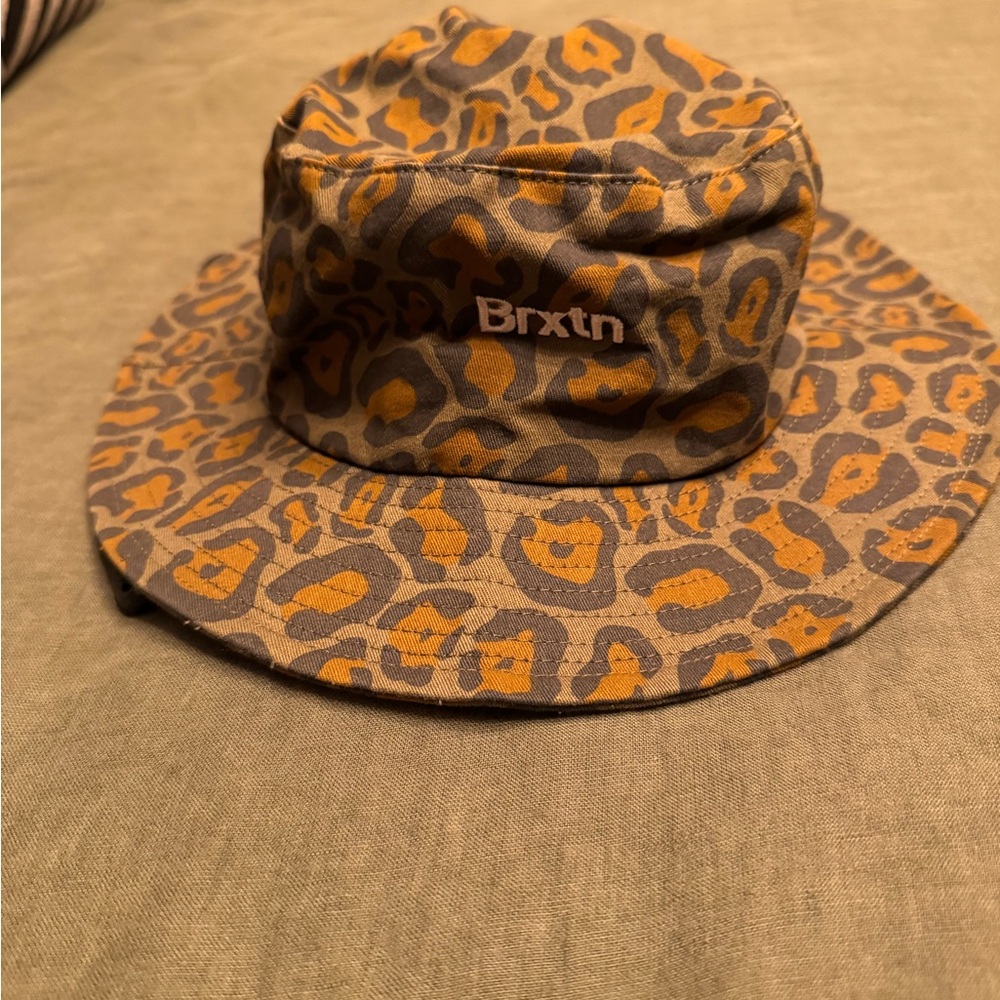 Brixton Leopard Print Bucket Hat/ Boonie Hat